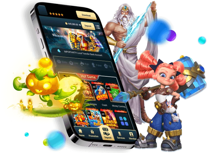 Hình ảnh đa dạng các trò chơi cá cược: thể thao, casino, nổ hũ